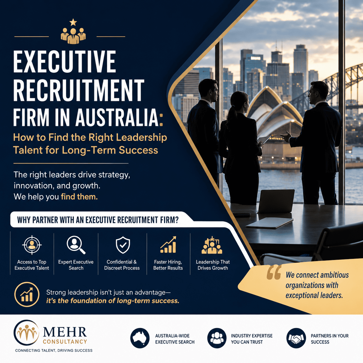Executive Recruitment Firm in Australia